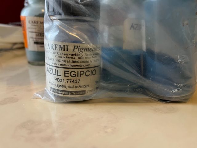 PIGMENTOS ARTÍSTICOS E HISTÓRICOS