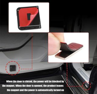 LOGO LUZ LED PARA PUERTA DE COCHE