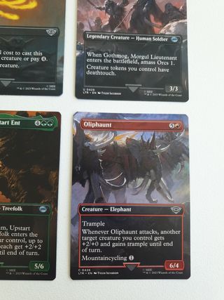 Cartas escenas Magic