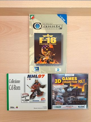 Videogiochi vari PC vintage - prezzo unitario