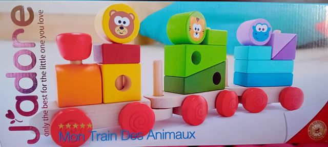 Tren juguete madera Jadore