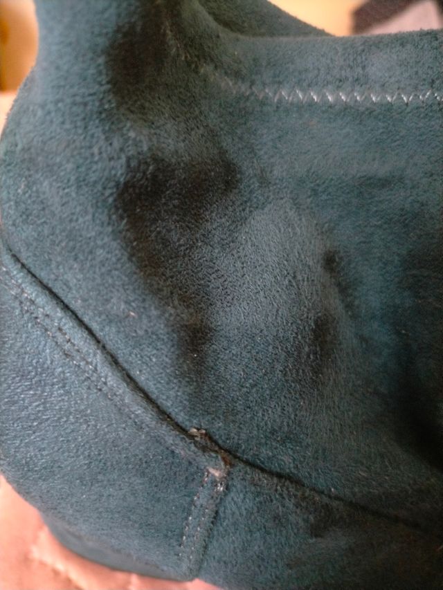 Botines azul petroleo