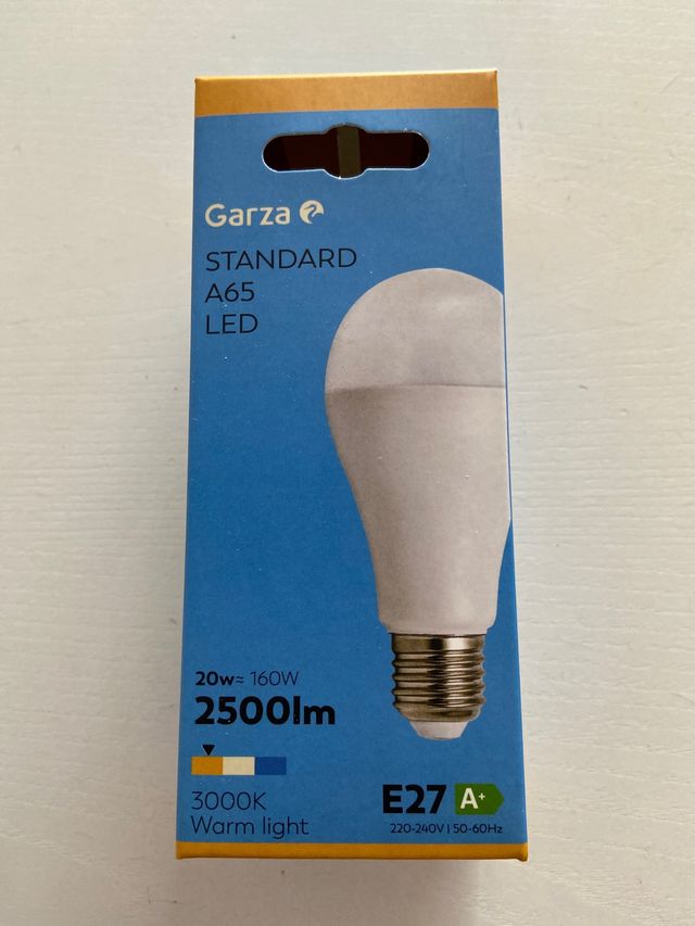 LOTE 2 Ud. Lámparas Led E27 20W=160W