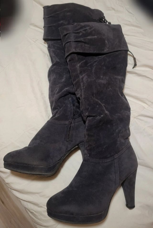 Botas altas de tacón Talla 40