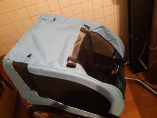 Carro de perro para bicicleta