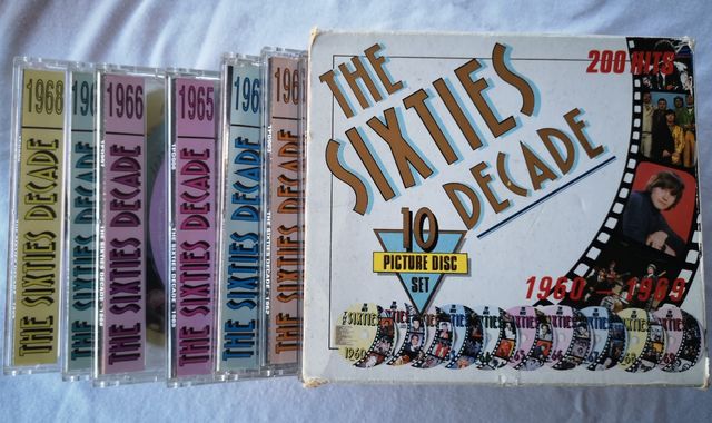 Colección 10 CDs música años 60