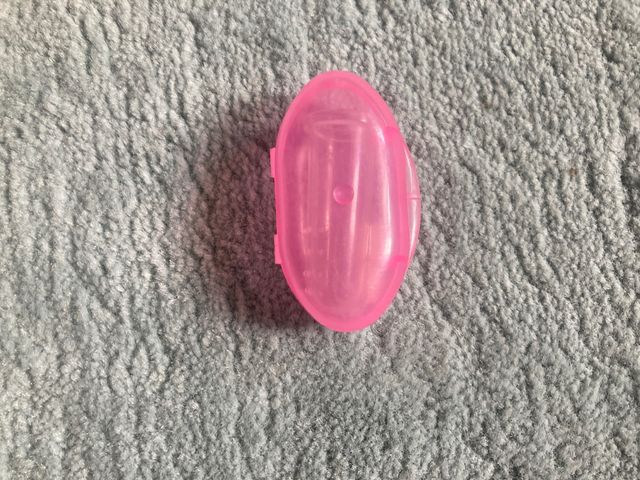 spazzolino neonato in silicone nuovo