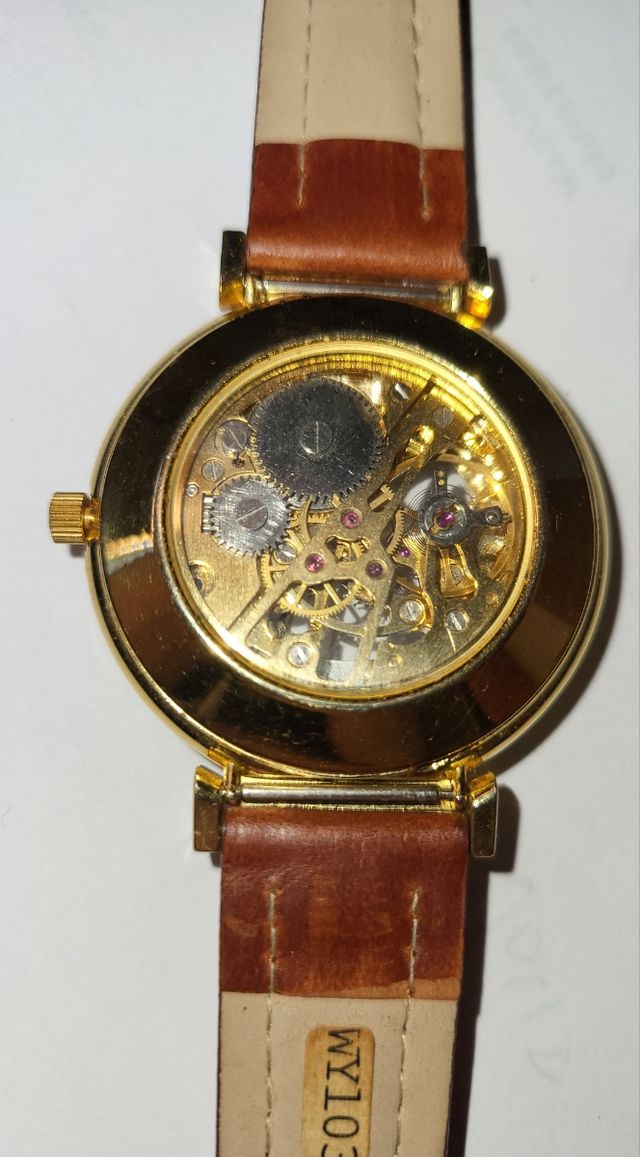 RELOJ ESQUELETON MIRALO REBAJADO