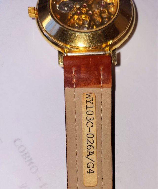 RELOJ ESQUELETON MIRALO REBAJADO