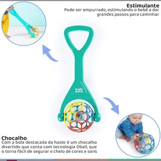 Bright starts. Juguete 2 en 1 roller.