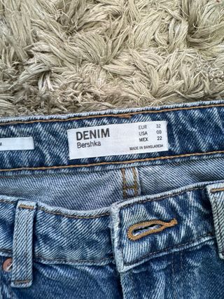 Pantalón vaquero denim bershka