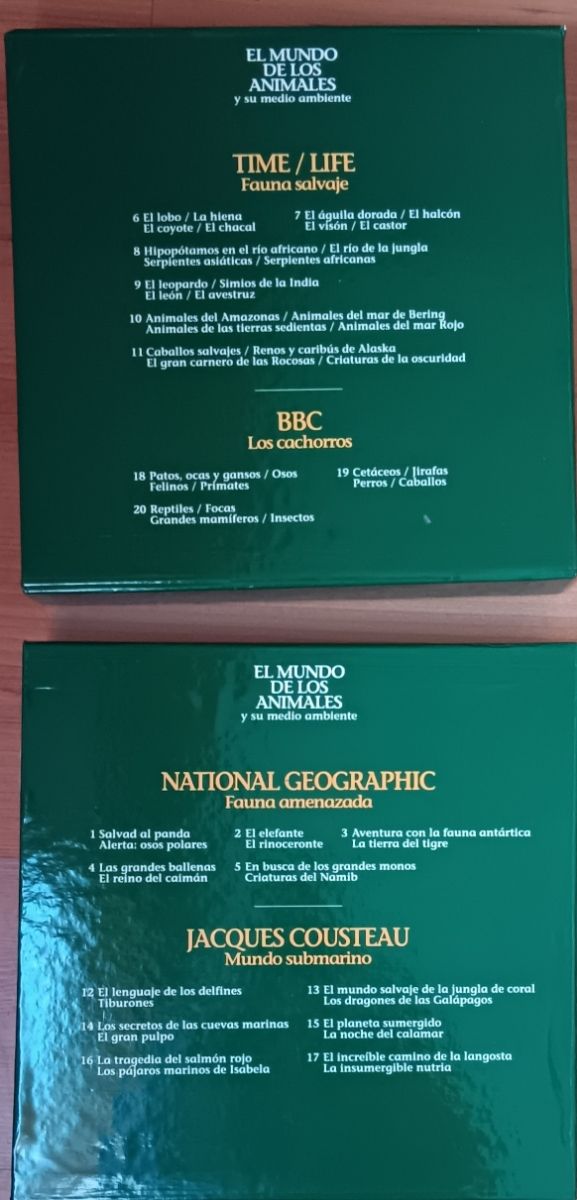 EL MUNDO DE LOS ANIMALES LASER DISC