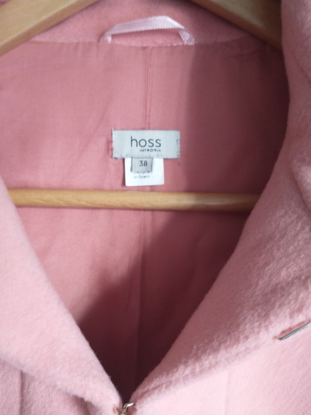 Abrigo rosa Barbie Hoss Intropia, T. 38