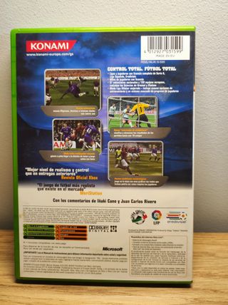Pro Evolution Soccer 5 - Juego Xbox Edicion España