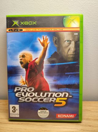 Pro Evolution Soccer 5 - Juego Xbox Edicion España