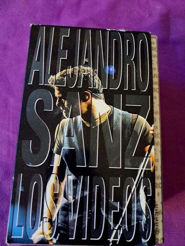 Alejandro Sanz  Los Vídeos  Vhs