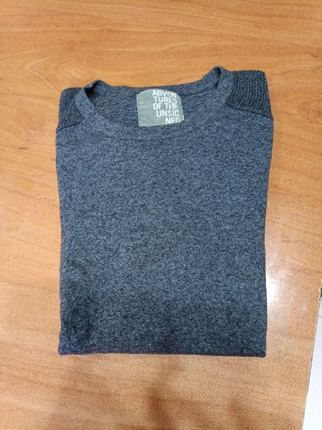 Jersey punto hombre manga corta