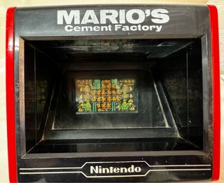 Nintendo GameWatch Tabletop Mario’s Cement Factory