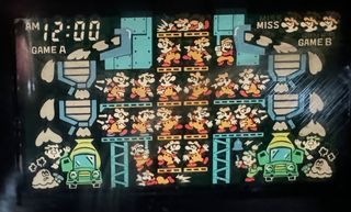 Nintendo GameWatch Tabletop Mario’s Cement Factory