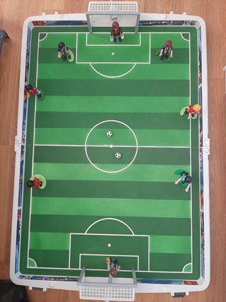 Futbolin playmobil