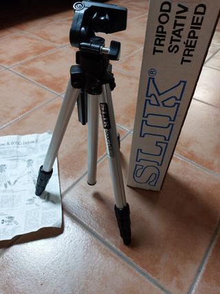 Trípode SLIK-500 DeLuxe. Aluminio.