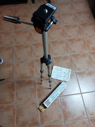 Trípode SLIK-500 DeLuxe. Aluminio.