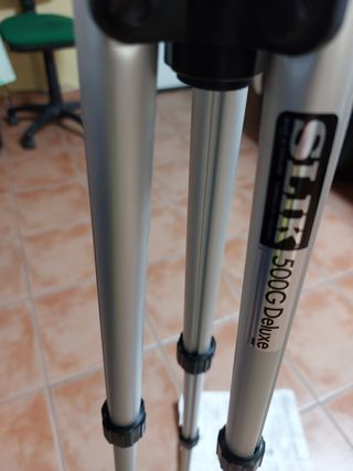 Trípode SLIK-500 DeLuxe. Aluminio.