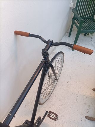 Bicicleta estilo fixie de ciudad Vintage