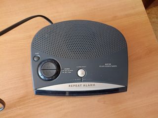 Radio reloj despertador vintage