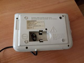 Radio reloj despertador vintage