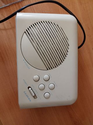 Radio reloj despertador vintage