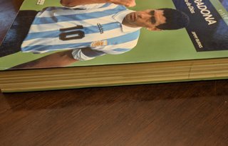 Libro Maradona , la mano de Dios