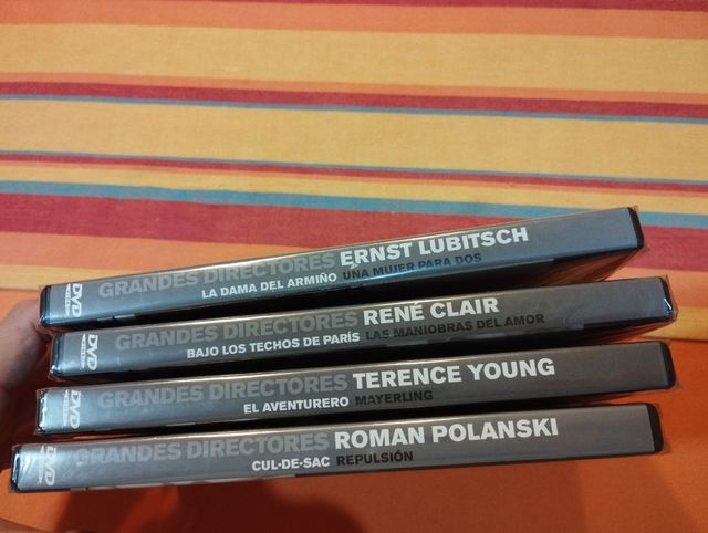 Colección de películas en DVD