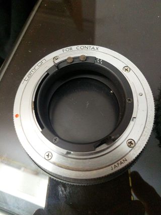 Adaptador Tamron adaptall Contax