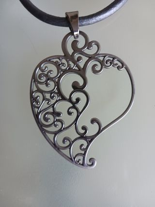 Collana caucciù etnica