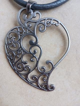 Collana caucciù etnica