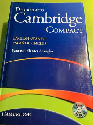Diccionario cambridge compact