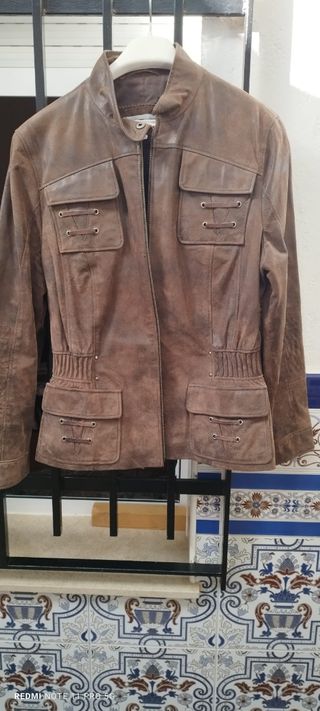 Chaqueta de piel 