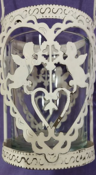 Porta candele angeli