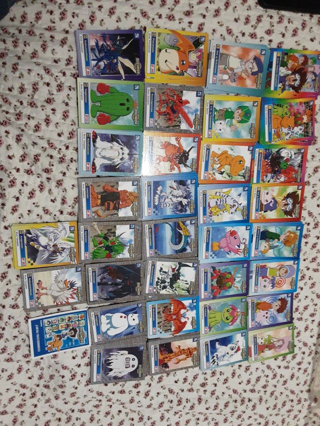 Cartas Digimon colección 1999