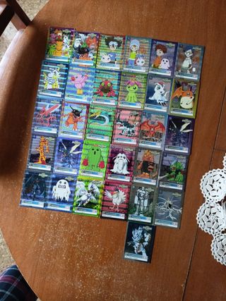 Cartas Digimon colección 1999