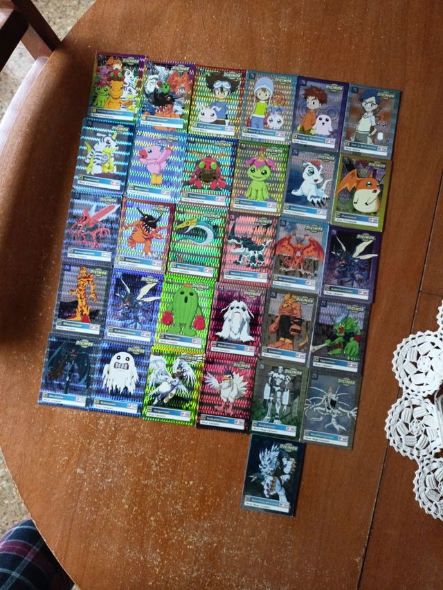 Cartas Digimon colección 1999