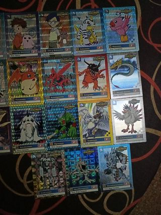 Cartas Digimon colección 1999