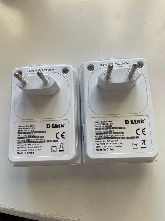 Adattatore di linea di alimentazione HD Ethernet