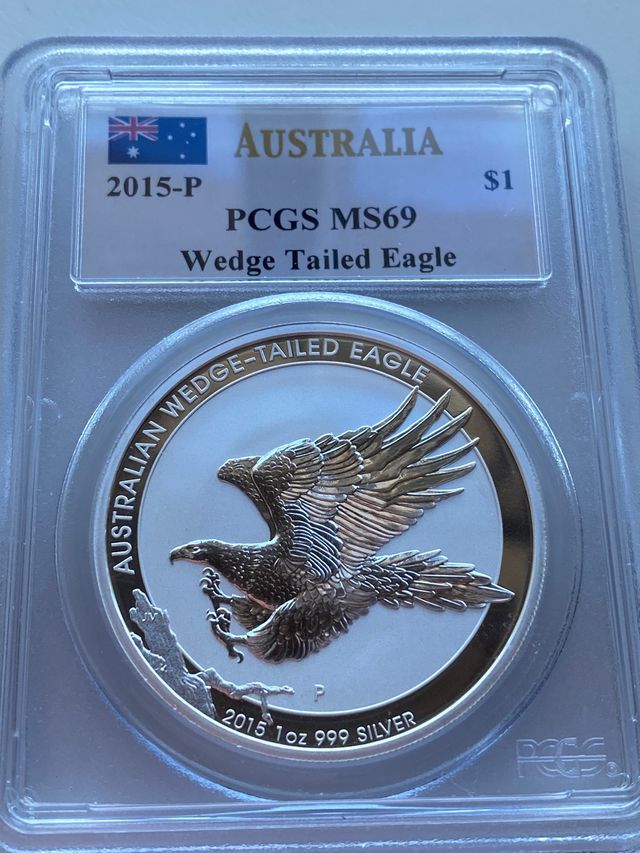 onza plata 999, wedge Tailed 2015