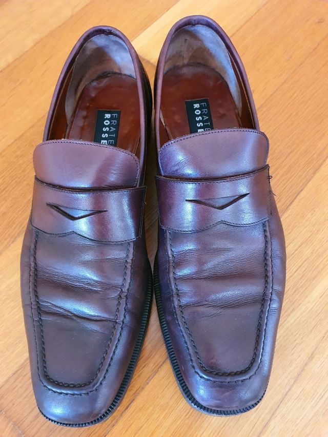 Mocassini marroni Fratelli Rossetti 