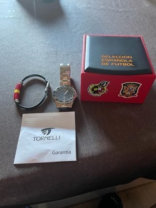 Reloj y pulsera tornelli 