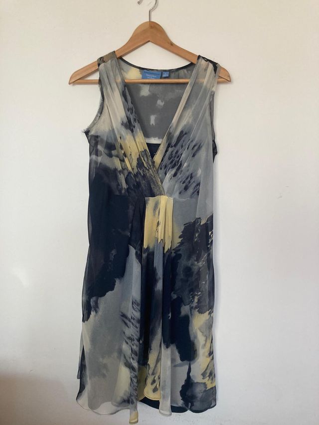 mini-vestido azul marino