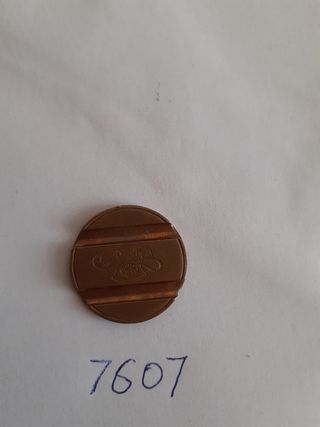 GETTONE TELEFONICO SERIE 7607