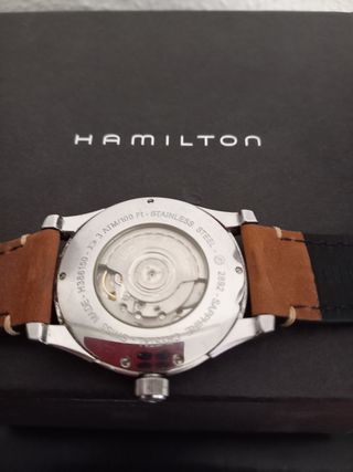 Reloj Hamilton jazmaster automatico  h386150